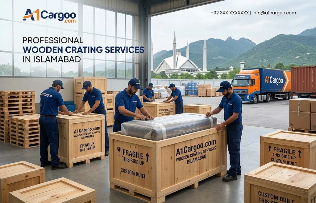 Wooden Crating Services In Islamabad